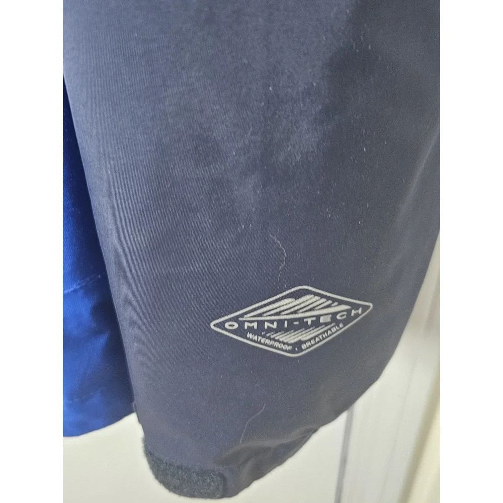 Columbia Whirlibird Omni-Tech Vented Hooded Interchange Jacket Blue Size 3X